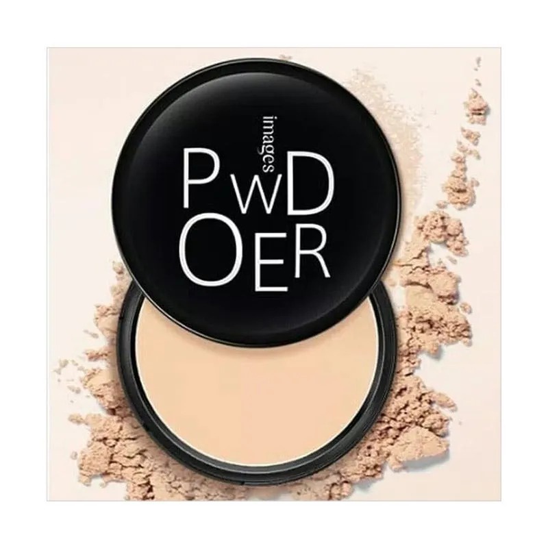 Powder Images Sadoer Professional Pressed Bedak Padat Glowing Anti Air dan Lama