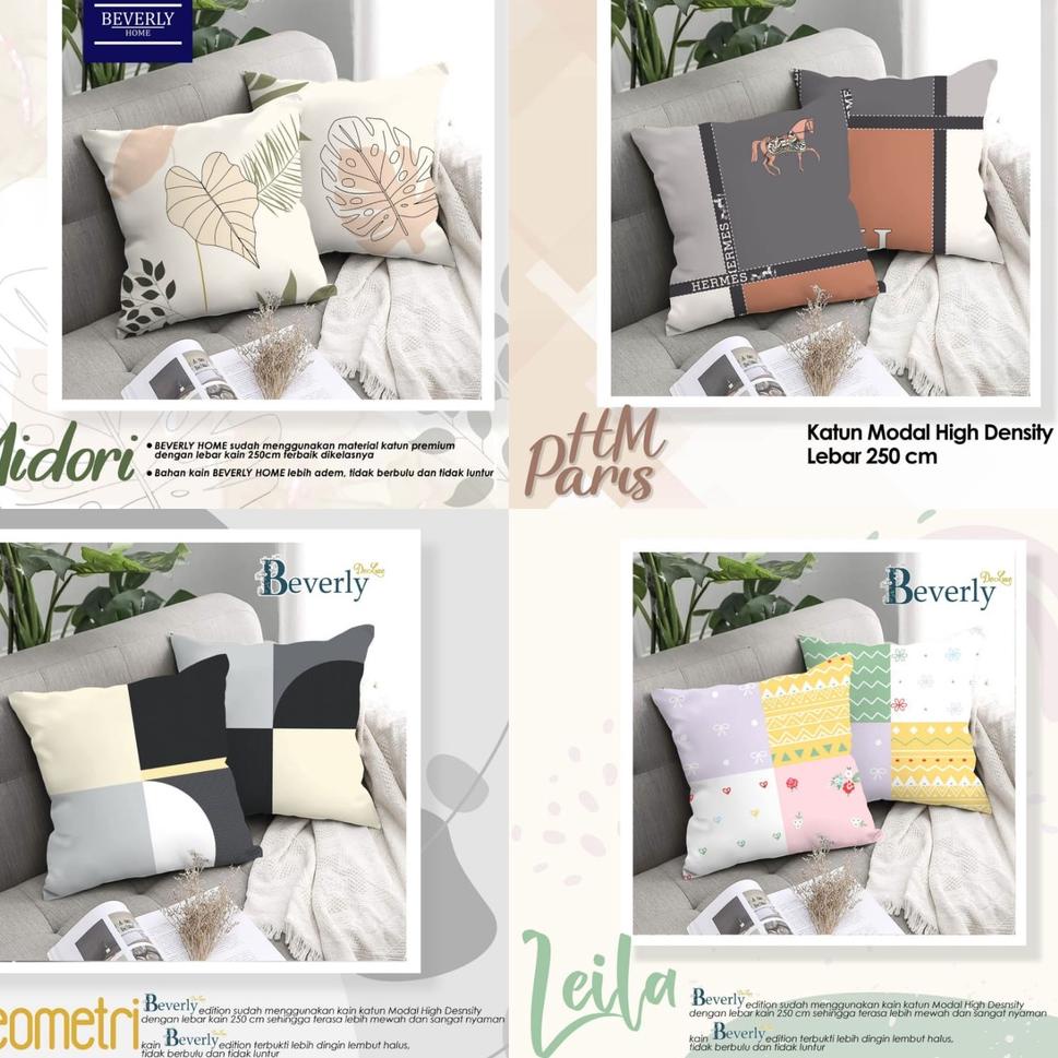 (J3A6) sarung bantal sofa 40x40 motif terbaru terkini //Harga@terkini