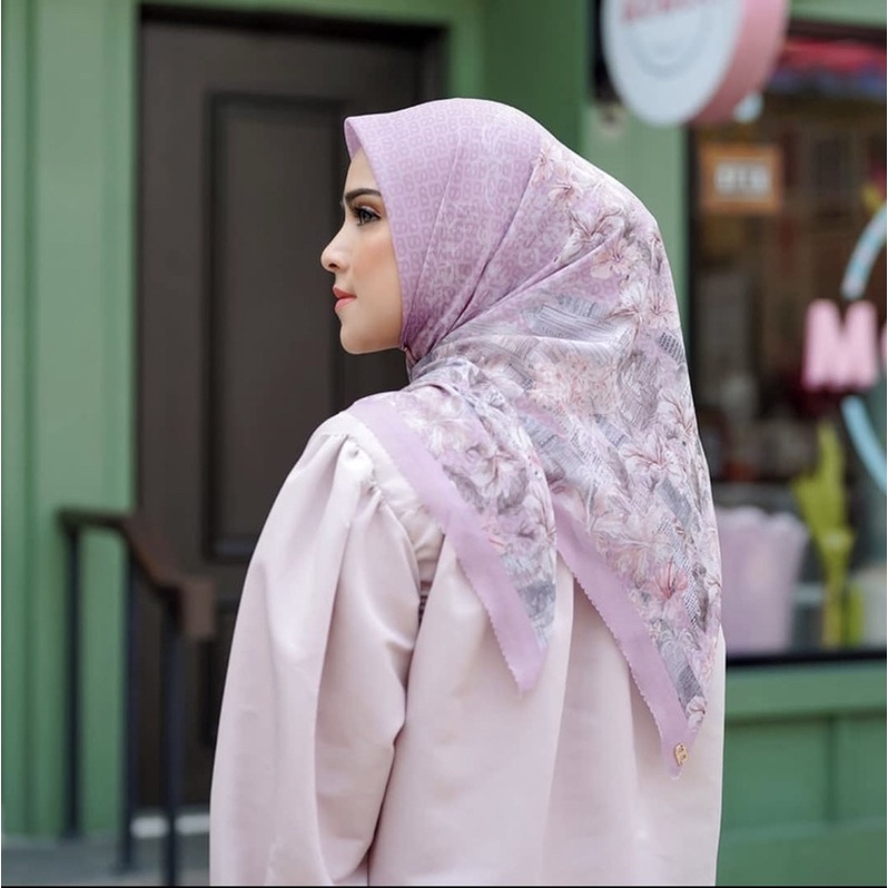 PRELOVED The Malaya Series Buttonscarves - BLUSH