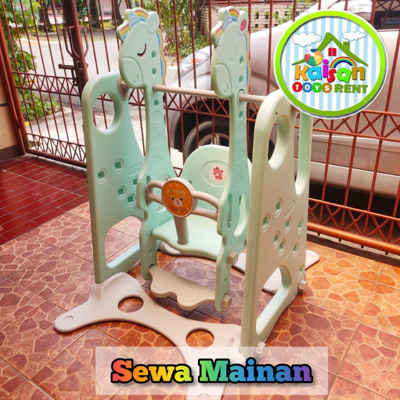 Ayunan Anak / Ayunan Bayi / Ayunan Karakter Kuda Poni - SEWA MAINAN
