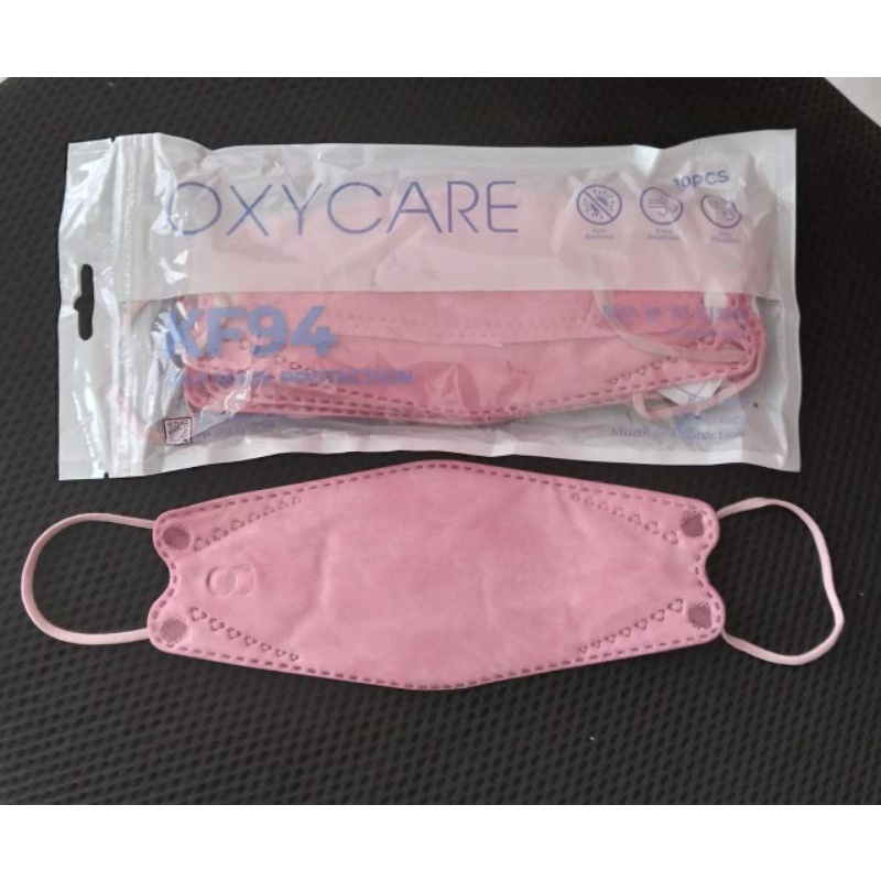 Masker KF94 OxyCare 4ply earloop, Hrg 10pcs/pack