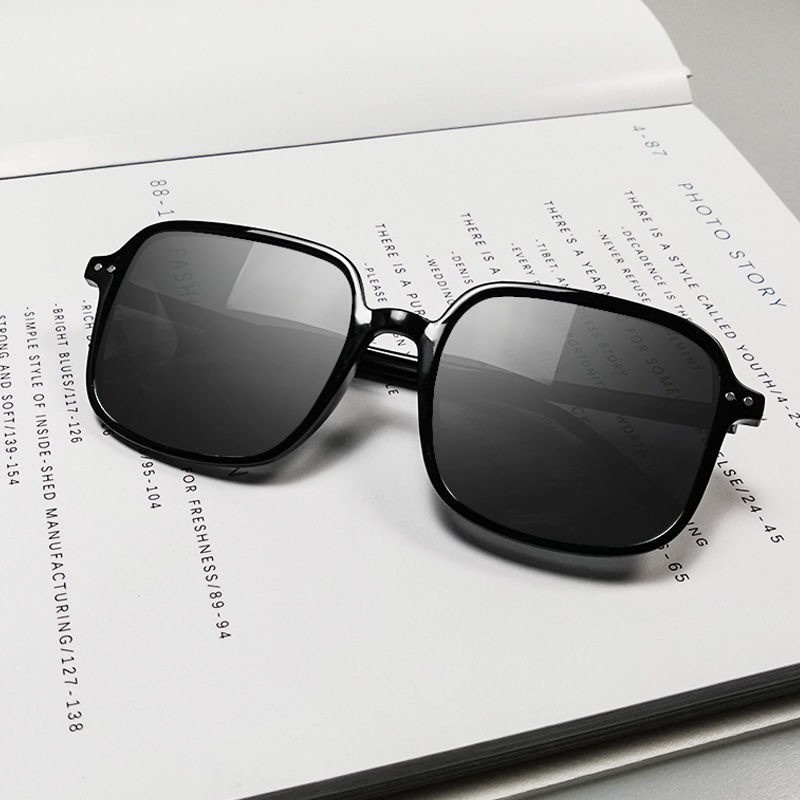 Kacamata Wanita Hitam Kotak Gaya Style Sunglasses Kaca Mata Fashion Eyewear Import Real Pict-6