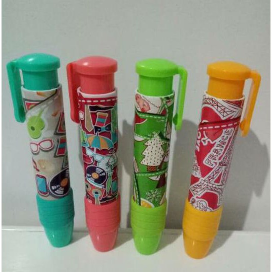 

Penghapus mekanik lucu unik pastel bersih cute mechanical eraser clean