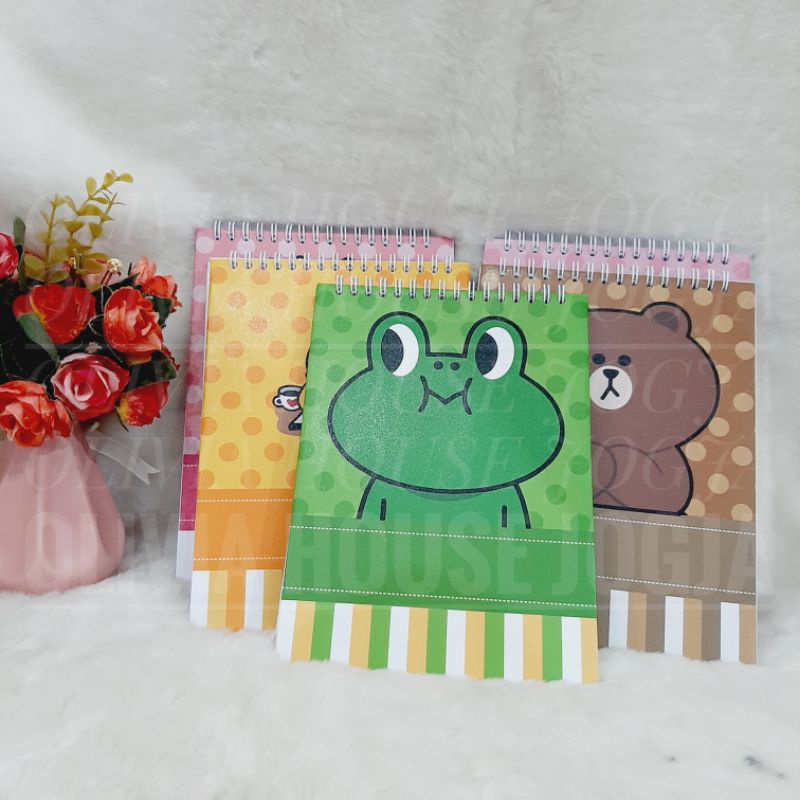 

Buku Tulis Polos Spiral Bebek Buku Tulis Polos Spiral Katak Buku Tulis Polos Spiral Kelinci Buku Tulis Polos Spiral Bear Beruang Buku Note Spiral