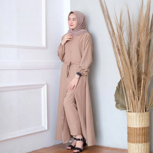 TANIA SET | BAJU SETELAN MUSLIM | SETELAN MURAH WANITA