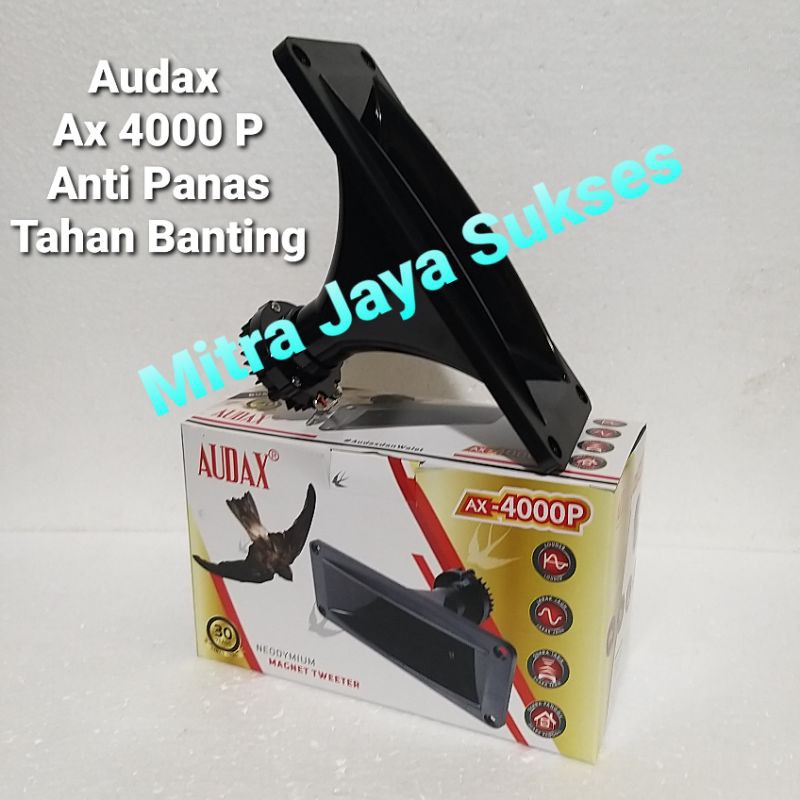 Tweeter Audax Ax 4000 P Polyetherimide Speaker Panggil Walet Audax Ax 4000P