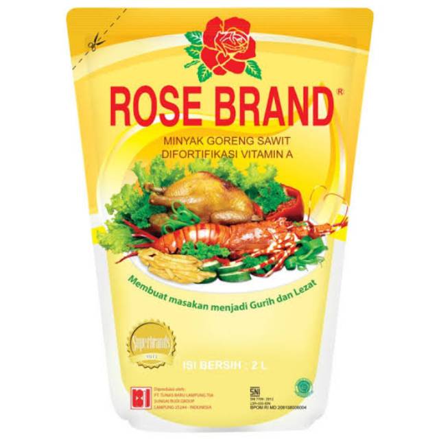 

Minyak Goreng Rose Brand - 2 liter