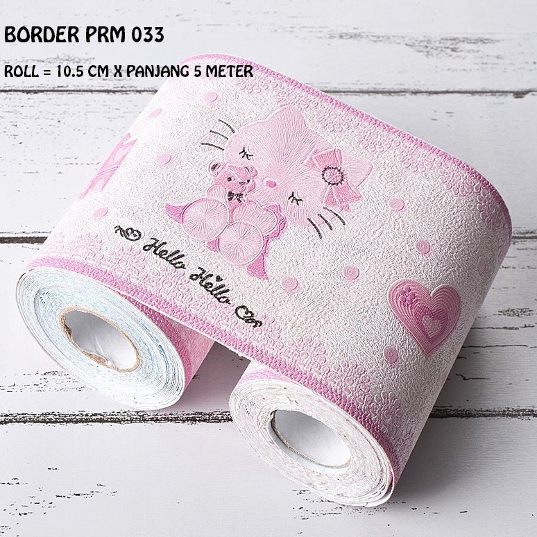 [VIP] WALLSTICKER WALSTIKER WALLSTIKER WALL STICKER SETIKER WALLPAPER BORDER PRM 033 MOTIF HELLO HEL