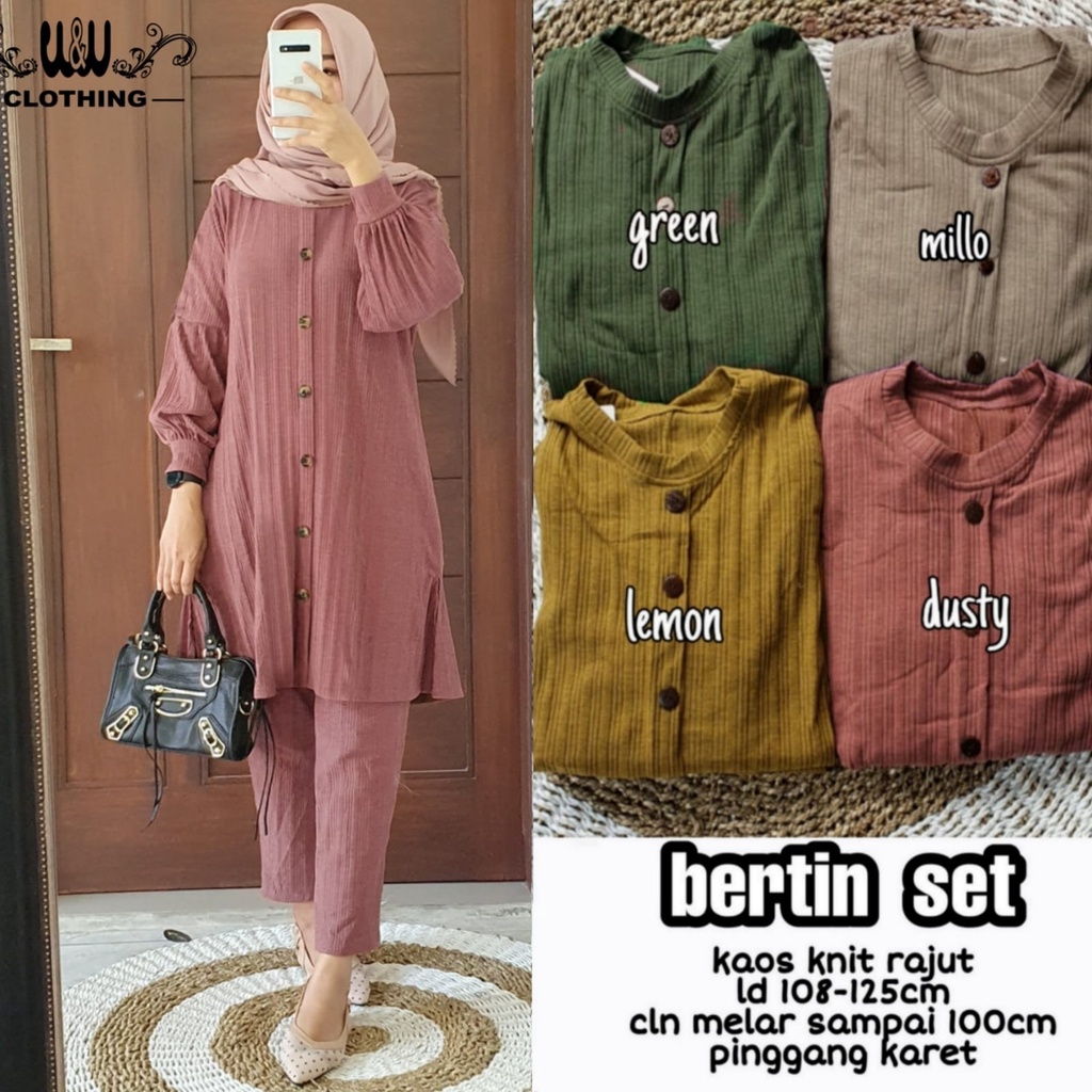 Setelan Tunik Panjang Polos Harian Kaos Knit Rajut Import Wanita Terbaru 2022 Jumbo Melar XL XXL Ld 