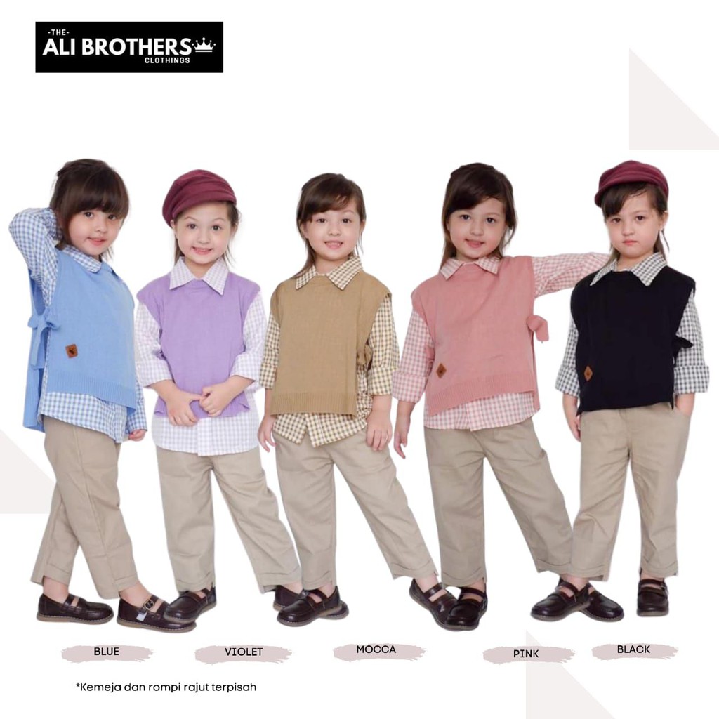 Afsheenastore Korean Stiyle Set 3IN1 / Ready Size 8 Th