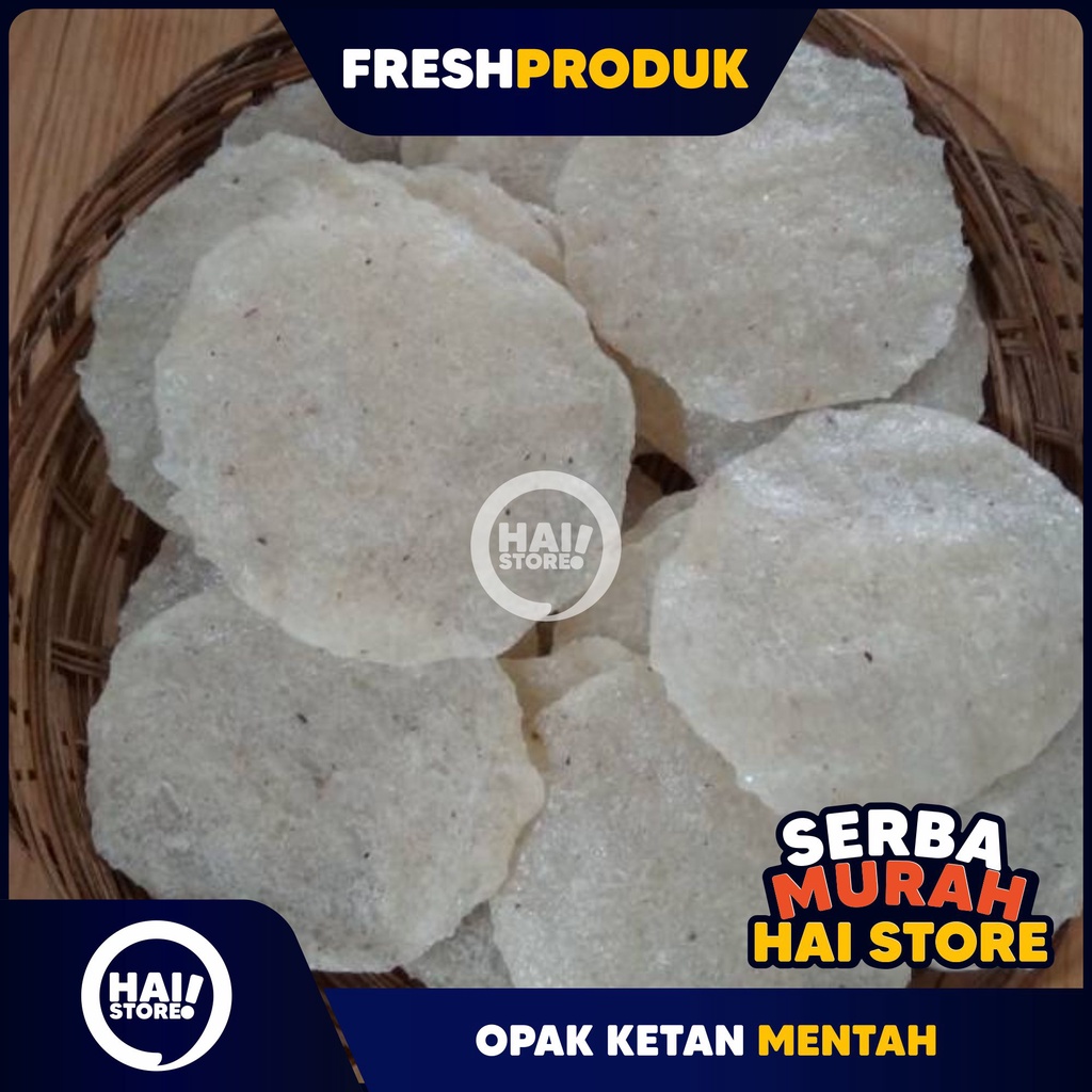 

kerupuk opak ketan mentah Super Mantap HAI STORE