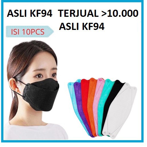 masker KF94 korea 4play evo plusmed convex masker 4D import harga per pcs