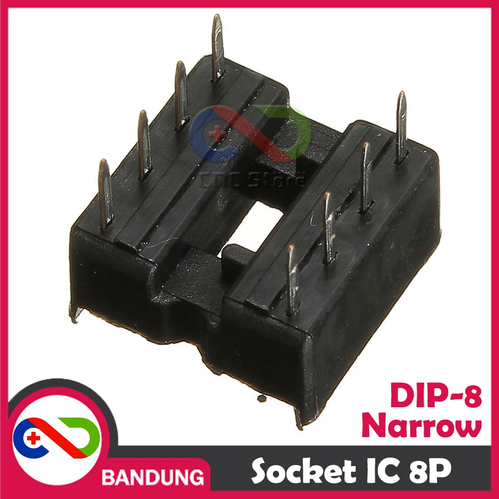 SOCKET SOKET IC DIP-8 DIP8 8P 8 NARROW