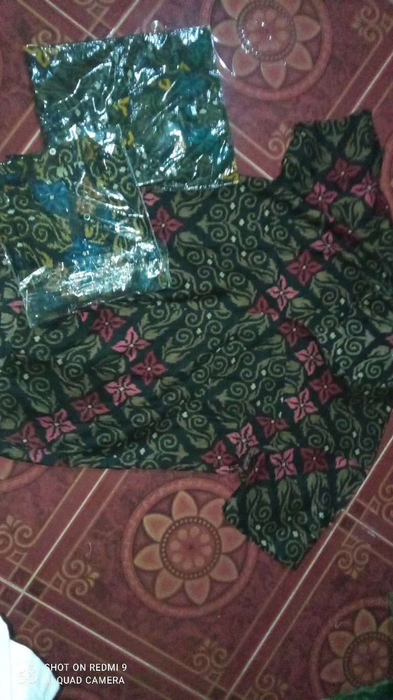 New Arrival Distro Batik Pria Bordir Sogan Hrb026 Batikaf Notoarto Batik Ipnu-ippnu Hem Pria