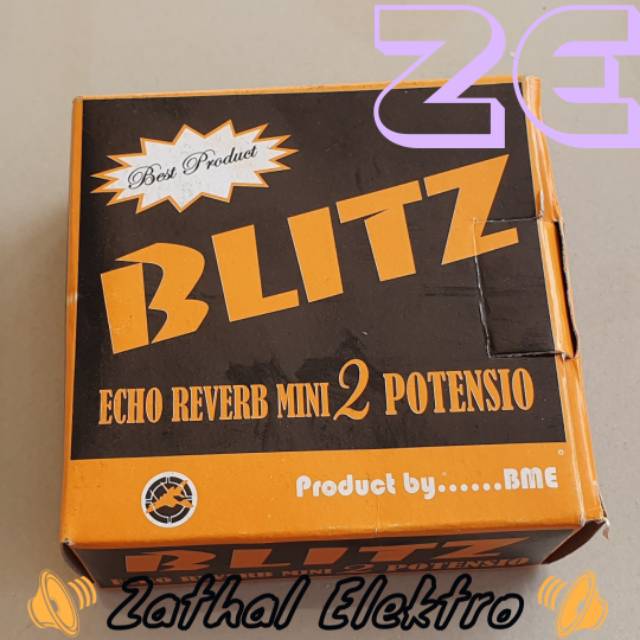 Kit Echo Mini Reverb 2 Potensio BLITZ