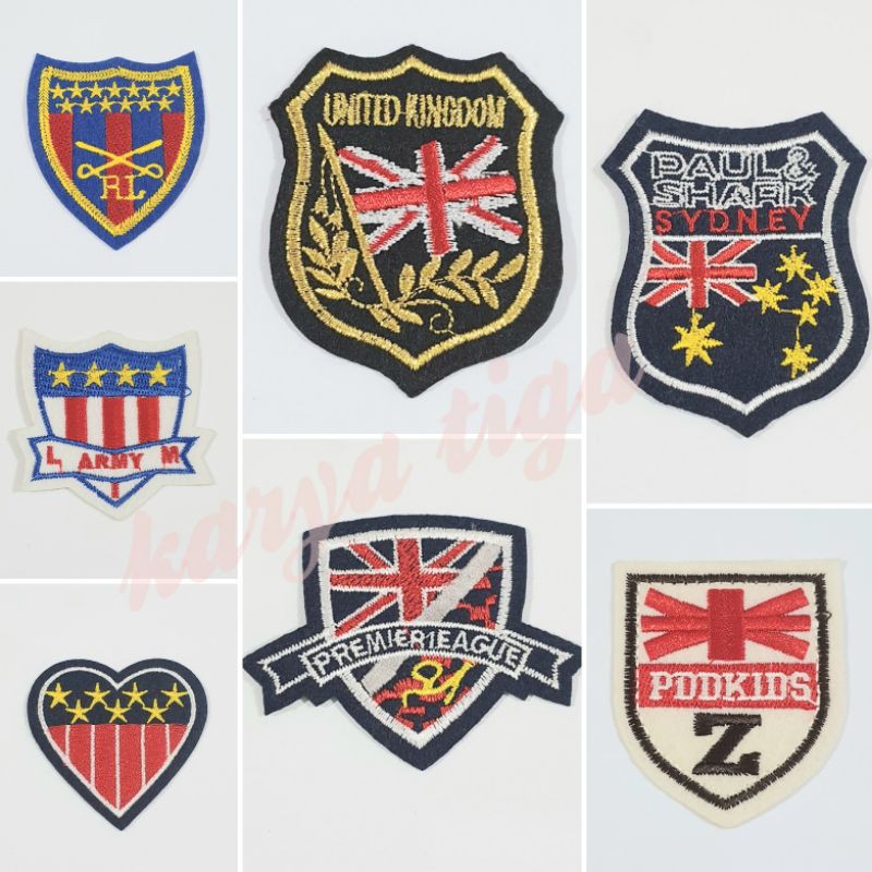 Iron Patch / Emblem Setrika Bordir