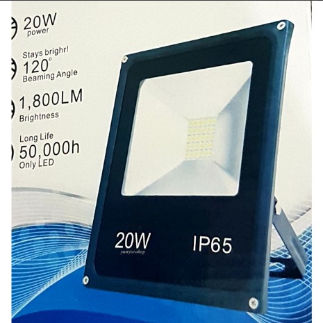 Lampu Tembak LED 20 watt Outdoor Penerangan