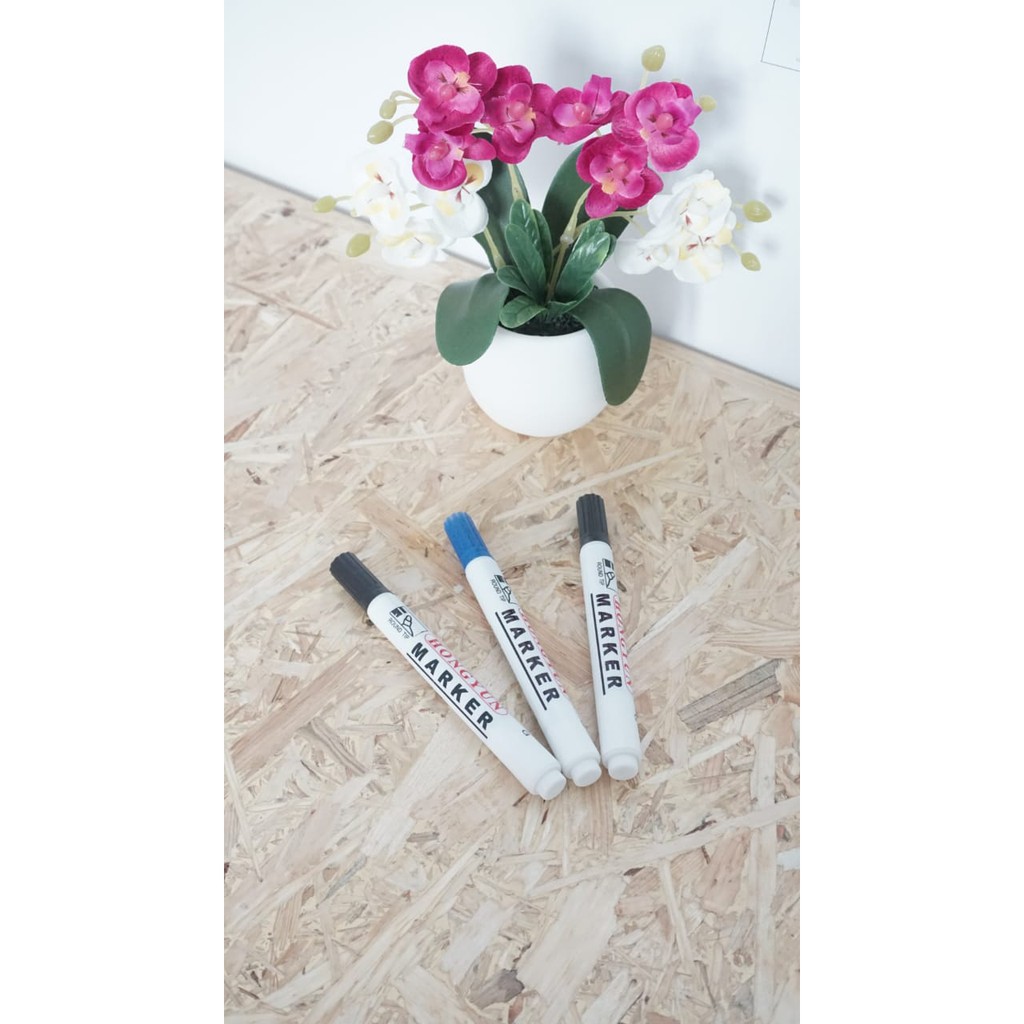 

SPIDOL MARKER PERMANEN HONGYUN PERMANENT TIDAK BISA DIHAPUS BUKAN SNOWMAN ALAT TULIS ATK