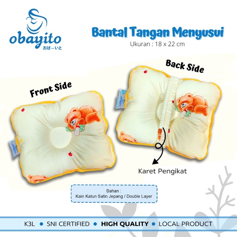 Obayito Bantal Tangan - Bantal Bayi/Nursing arm