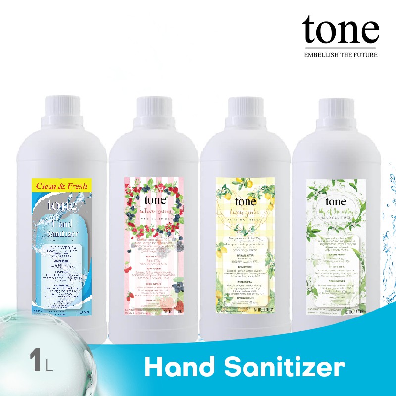 

Tone Hand Sanitizer Gel 1 liter