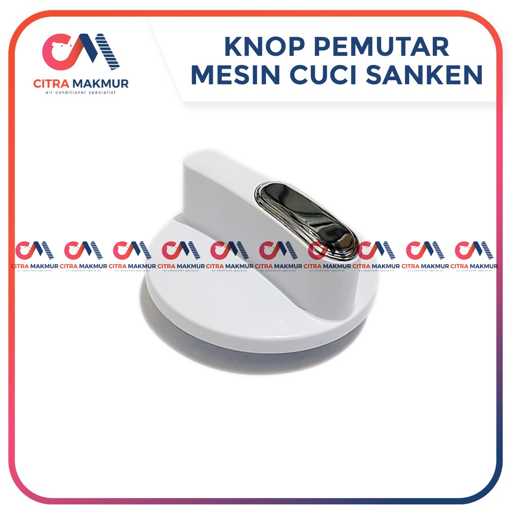 Knop Pemutar Sanken Original Tombol TUtup Putaran Timer Mesin Cuci Original Ori