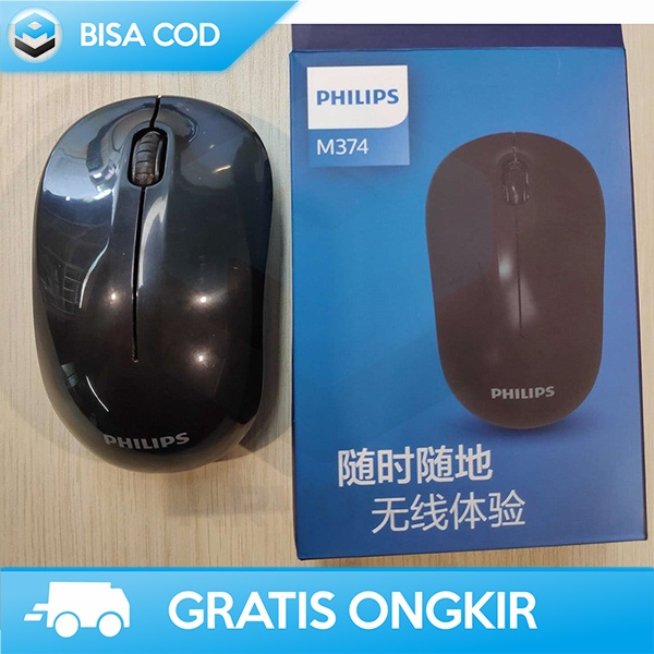 OPTICAL MOUSE ADJUSTABLE 1600 DPI 2.4 GHZ USB 2.0 WIRELESS BATERAI AA