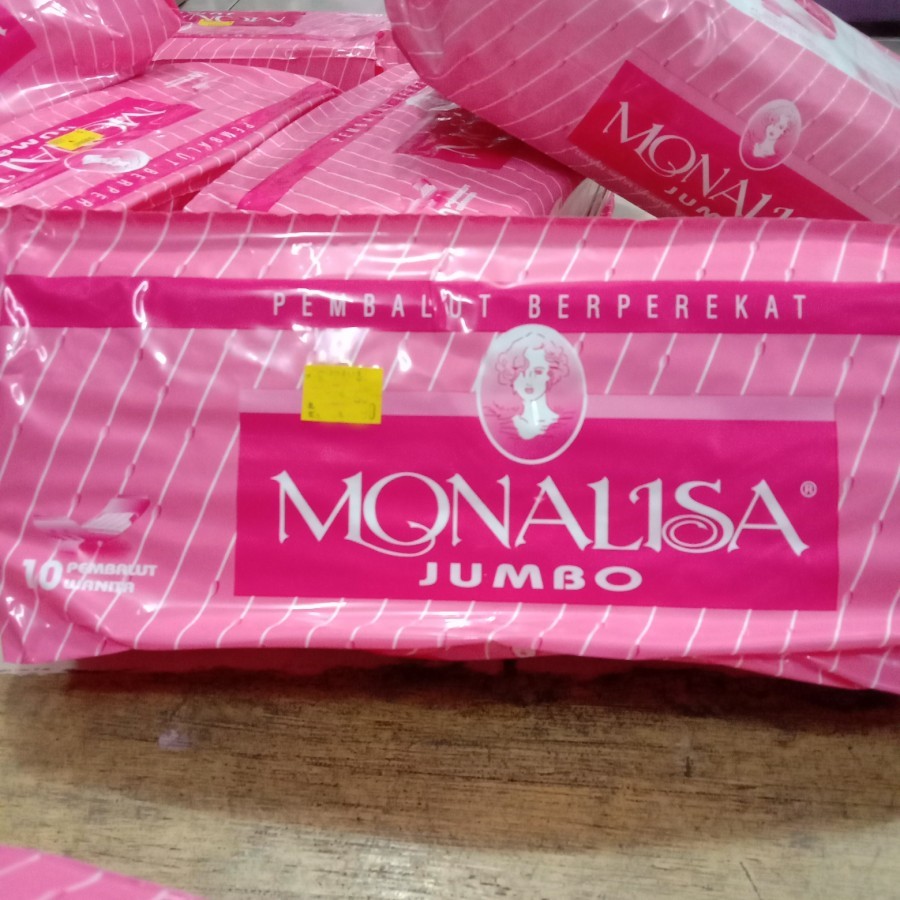 Pembalut Bersalin Monalisa Jumbo Ultra Gel isi 10pcs Untuk Ibu Setelah Melahirkan