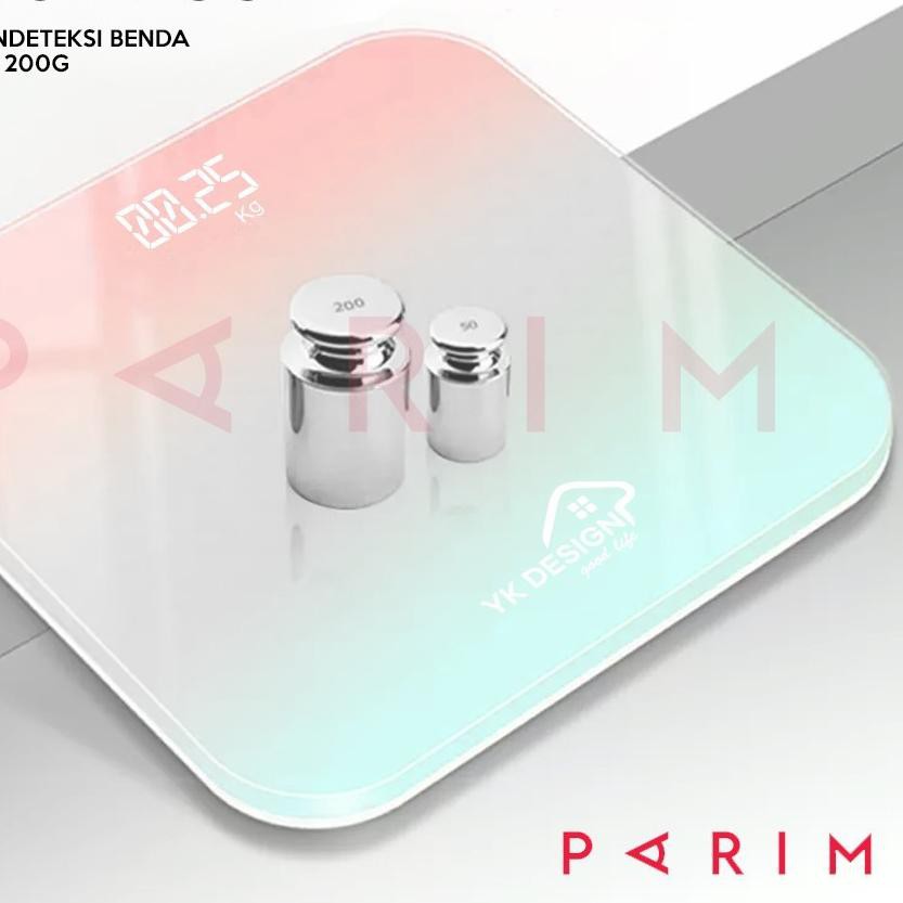 ► TIMBANGAN Timbangan Berat Badan Mini Digital BODY 180 KG BERMEREK YK DESIGN YK-169 ◄