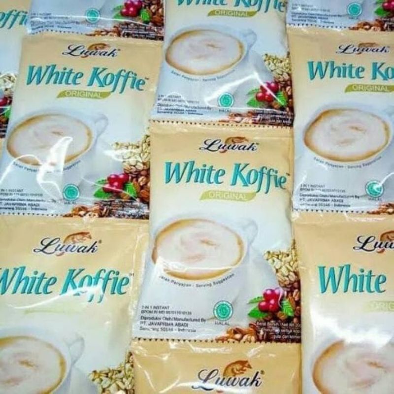 

luwak white koffe 10x20g