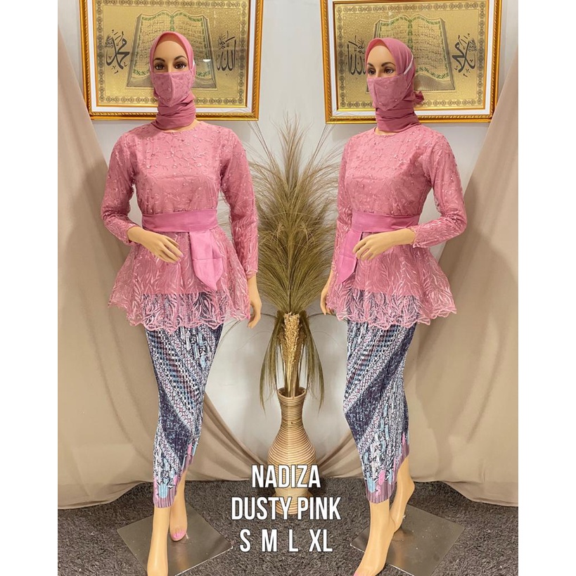 Kebaya wisuda lamaran tunangann kondangan pesta pita kekinian-Dusty