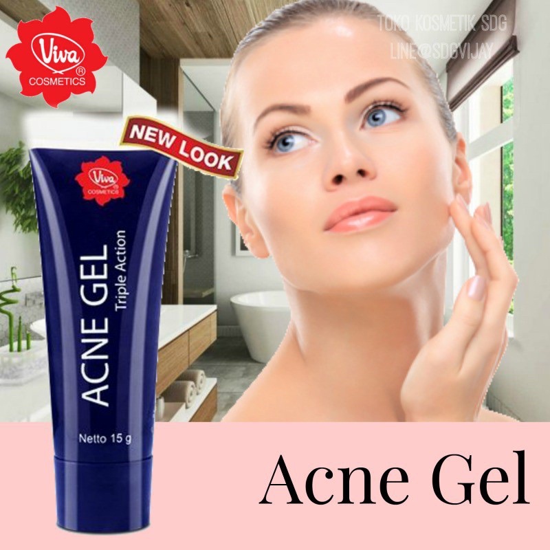 VIVA Acne Gel Triple Action 15gr