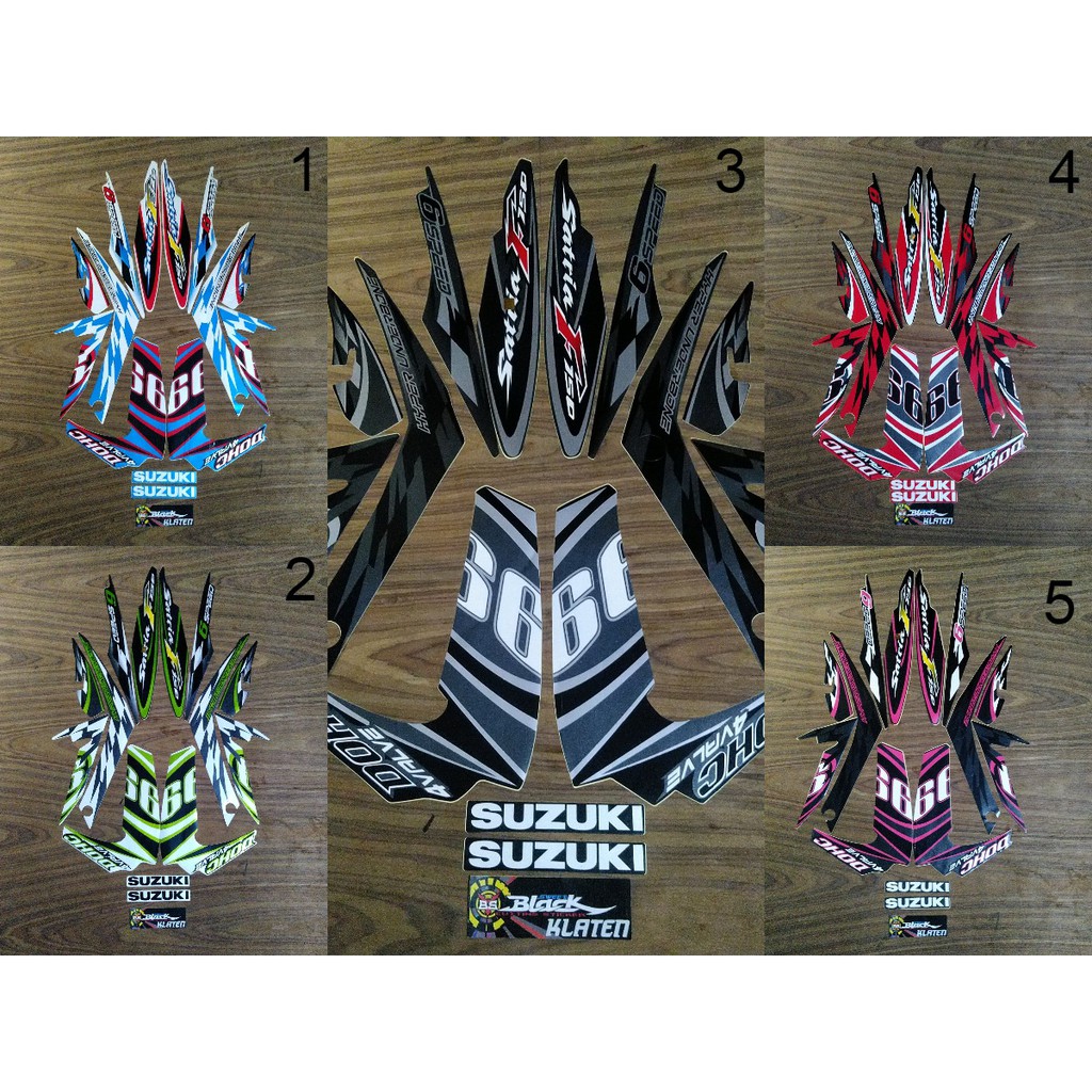 STRIPING SATRIA FU 2012 BARONG