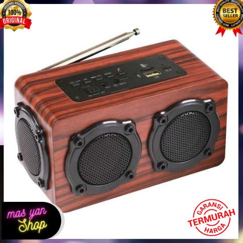 Speaker Sound Aktif Bluetooth Blutut Plus Radio Fm Mp3 Sd Card Kingned Ellizaathara