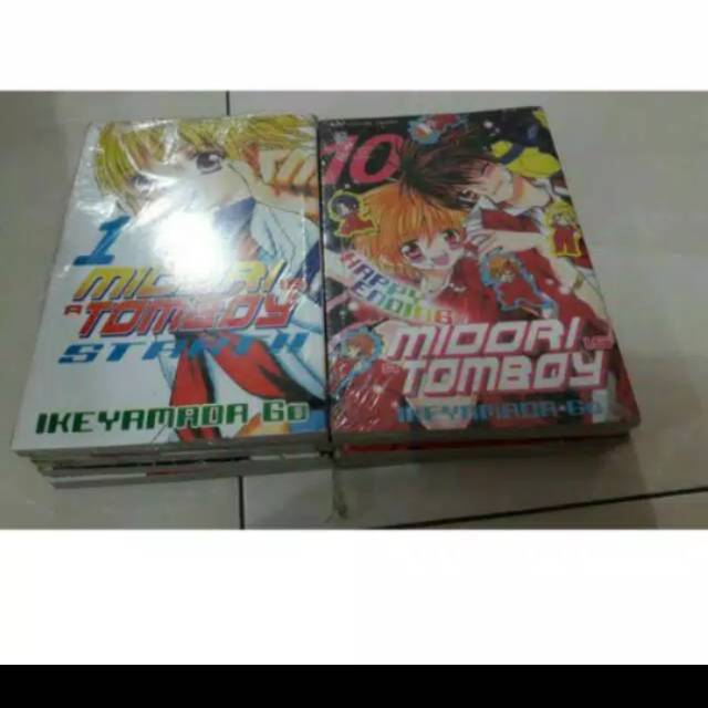

Midori is tomboy 1-10 minus no 2 + fanbook