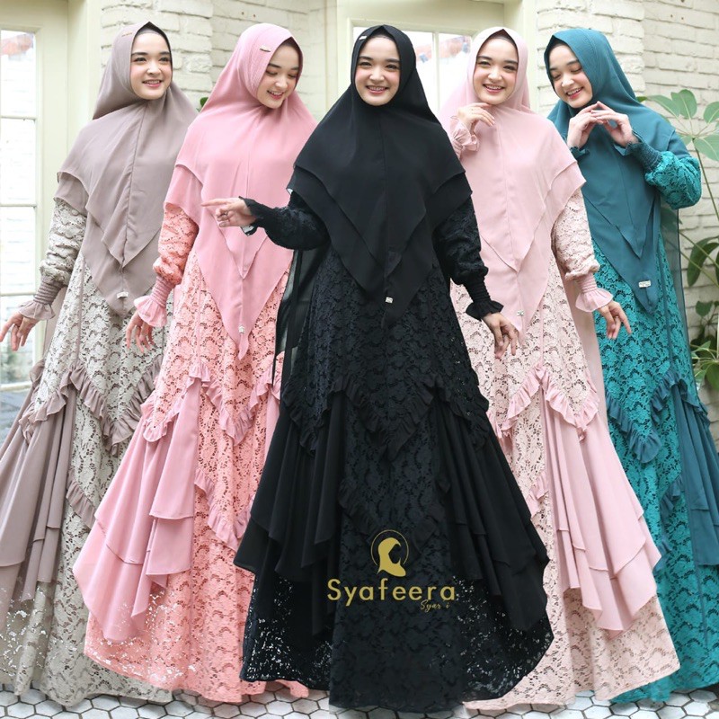 Set Brukat Syari by Syafeera Syari