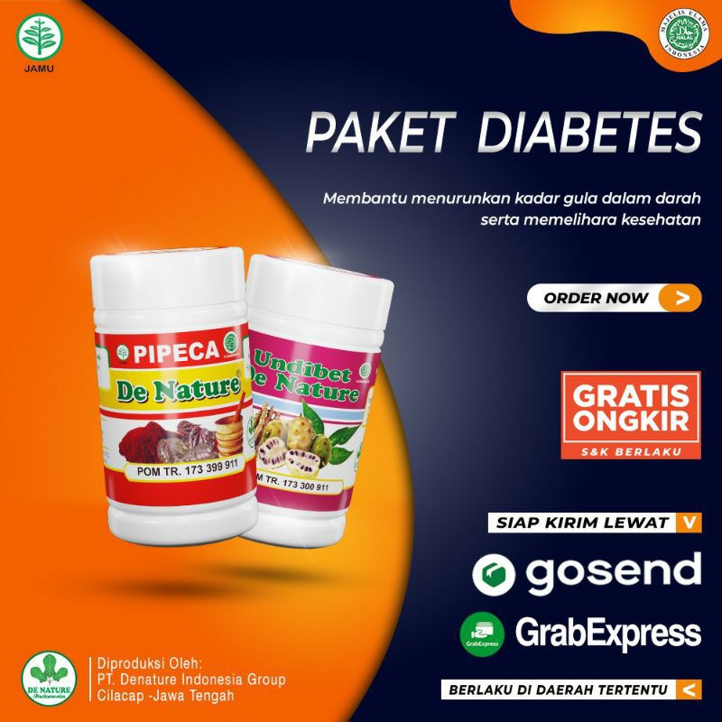

Obat Gula Darah Diabetes De Nature Undibet Pipeca