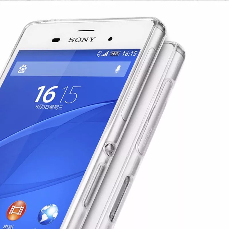 Silicon Bening Xperia Z2 - Z3 - Z4 - Z5 - C3 - Softcase Clear Xperia