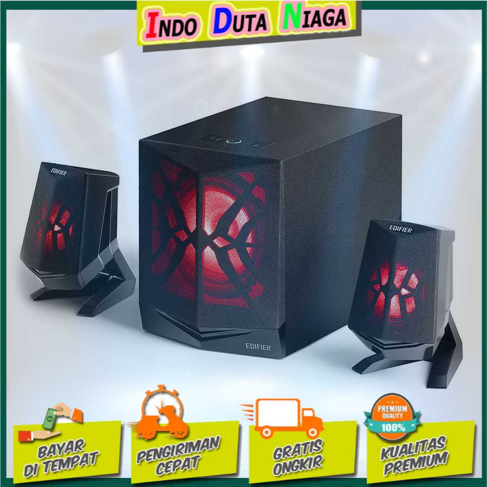 IDN TECH - Edifier 2.1 Multimedia Bluetooth Speaker System LED Lighting - X230