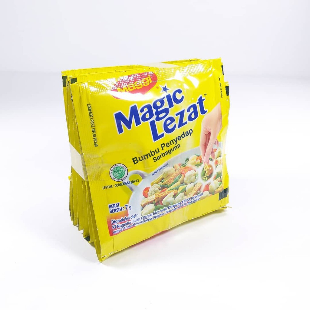 

[MAGGI] Penyedap Rasa 7 GR (isi 4 pcs)