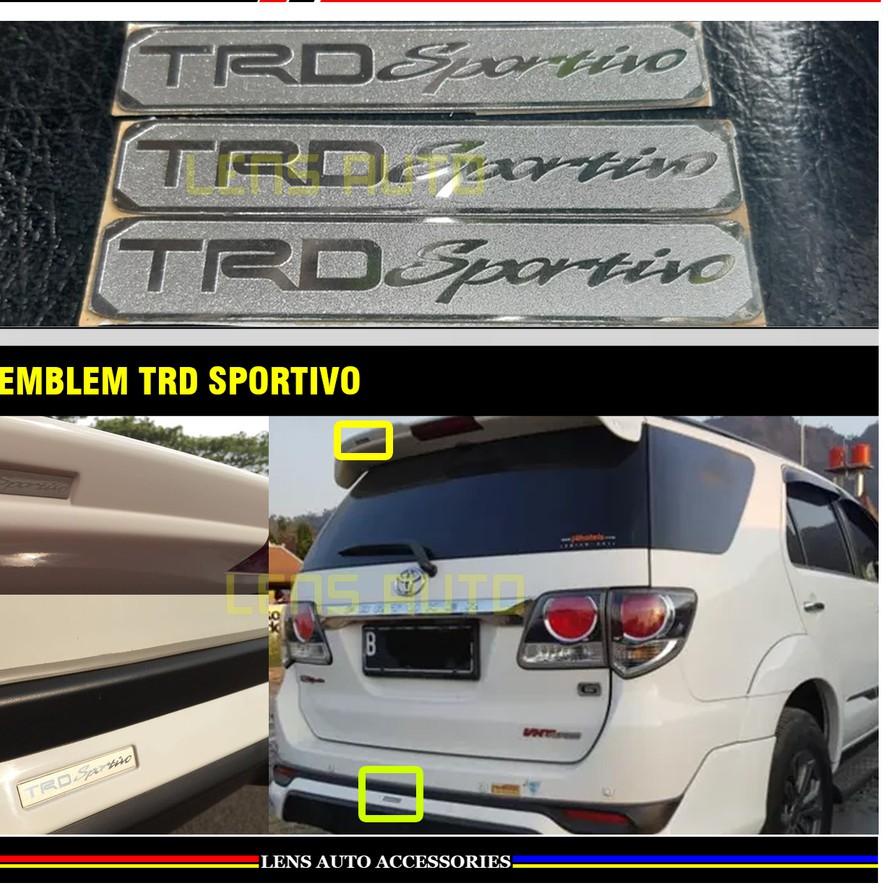Emblem Trd Sportivo Body kit  Emblem trd sportivo Spoiler