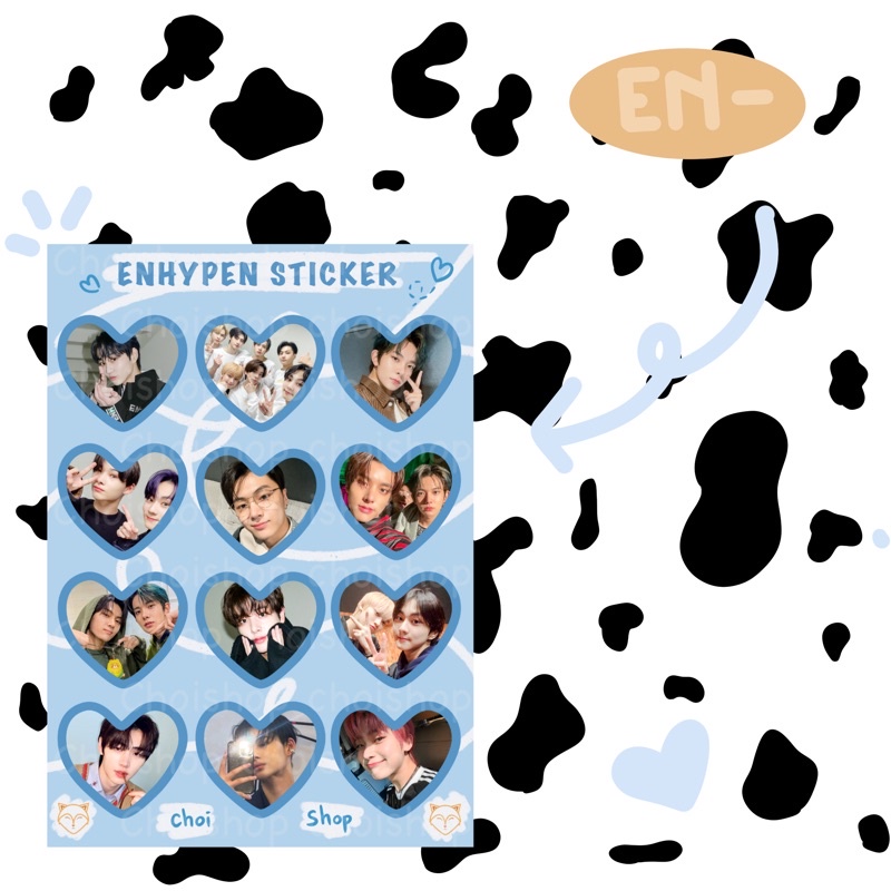 

ENHYPEN - Love Sticker Sheet