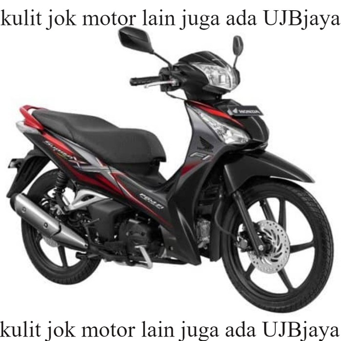 Kulit Jok Motor Supra X 125 Helm In BAHAN ORI Sarung Jok Motor Supra X 125 Helm In G10