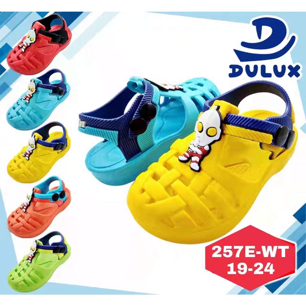 Habenkids Sandal Anak Bayi Cowok Lucu Karakter Ultr4man Ringan dan Nyaman 19-24 257EWT