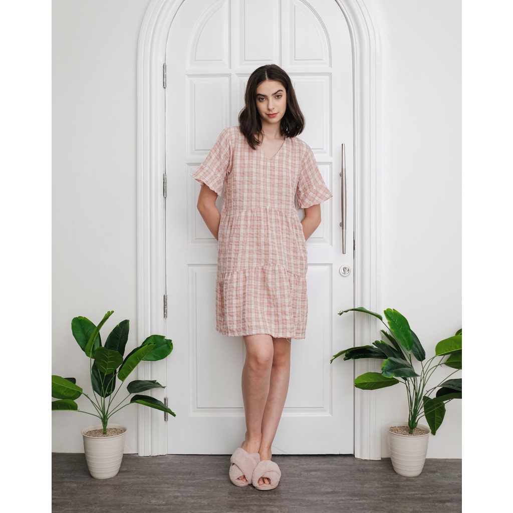 Cielyn - Miya Dress - Rayon Crinkle - Dress Wanita Dewasa