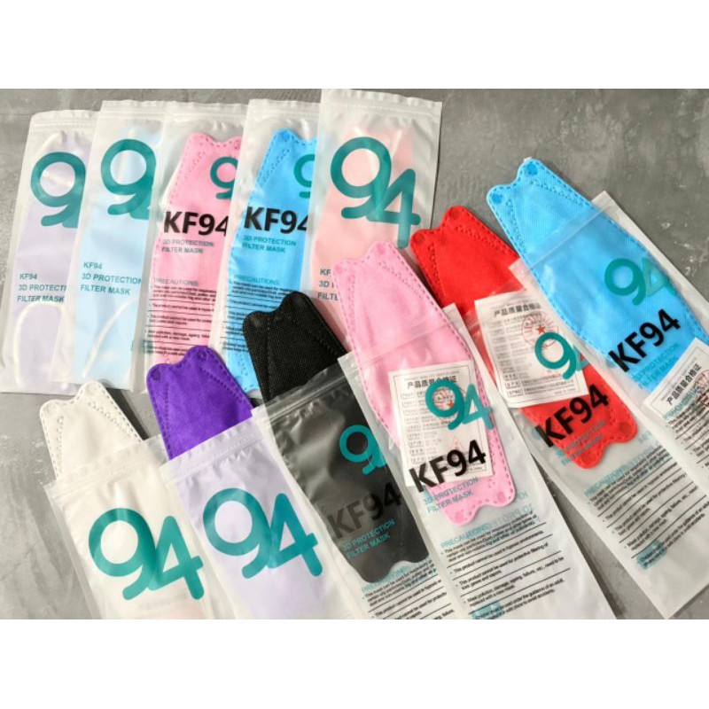 Masker KF94 KOREA WARNA ISI 10