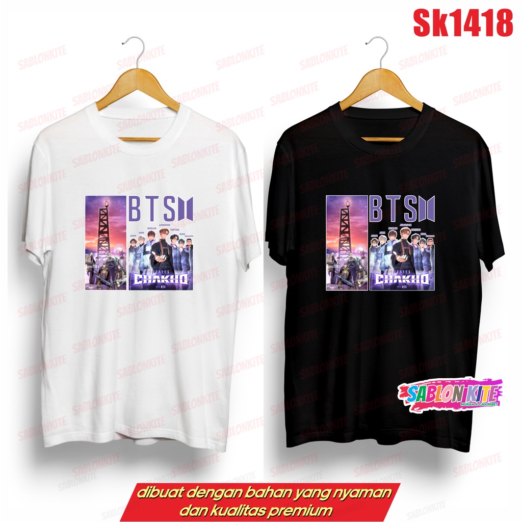 MURAH!!! KAOS KPOP CHAKHO TOON SK1418 UNISEX ADA KAOS ANAK