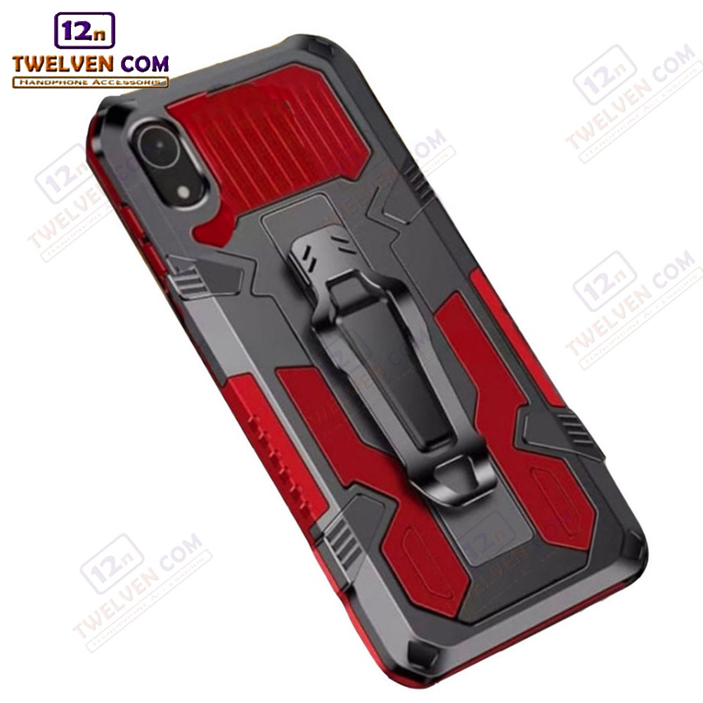 Case Shockproof iPhone XR Armor Hardcase Stand Clip