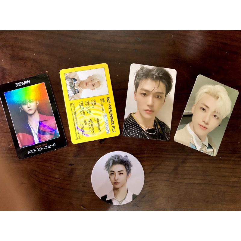 PHOTOCARD, ID CARD, ACCESS CARD, CIRCLE CARD JAEMIN