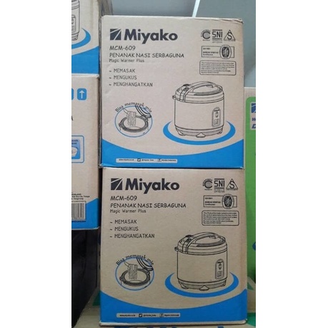 Magic Com Rice Cooker Miyako MCM 609 0,6Liter 0,6L Penanak nasi