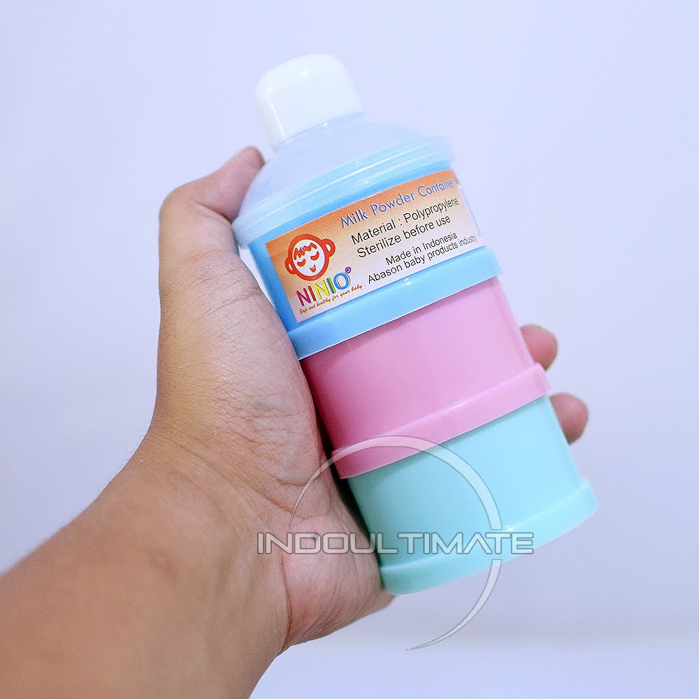 Tempat Susu NINIO bubuk travel / Milk powder Container / milk container / dispenser susu bayi BY-607